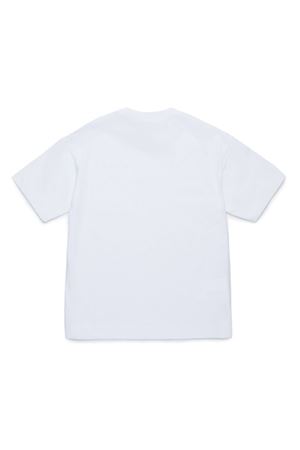 white cotton tshirt MARNI KIDS | M01415M00RF0M100